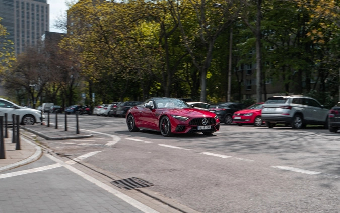 Mercedes-Benz SL cena 729000 przebieg: 5000, rok produkcji 2022 z Warszawa małe 92